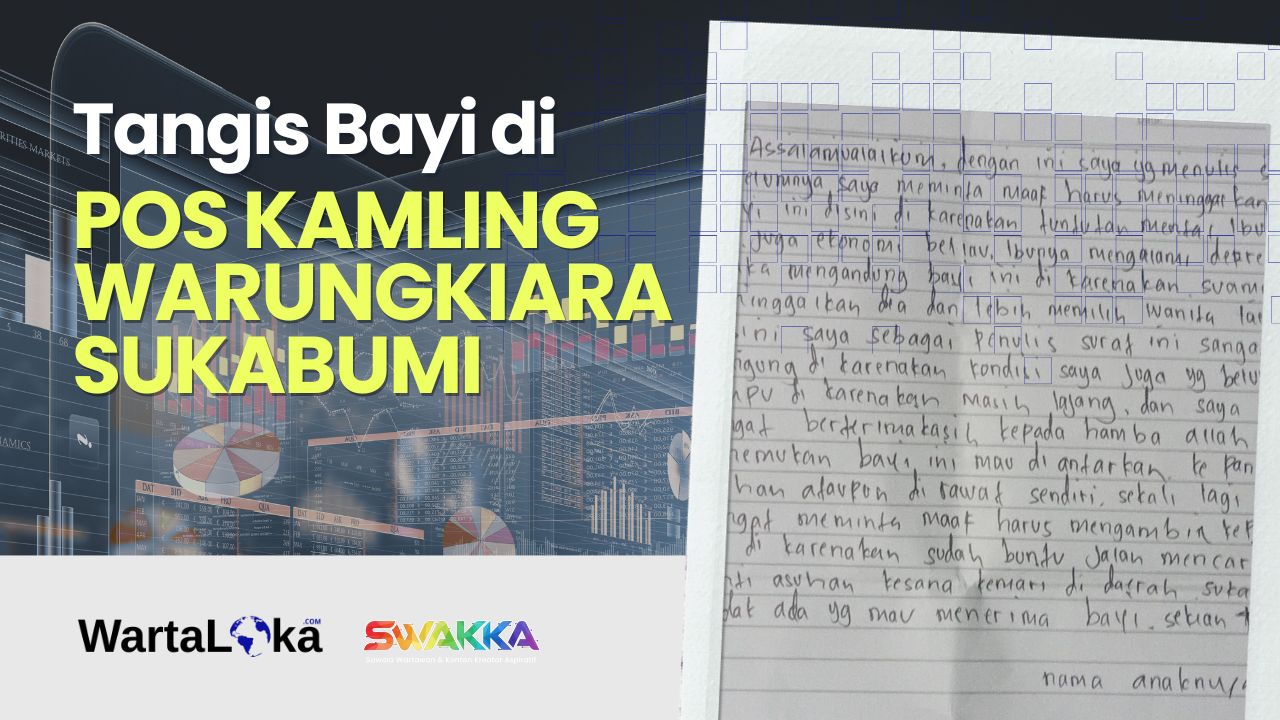 Bayi di Pos Kamling Warungkiara