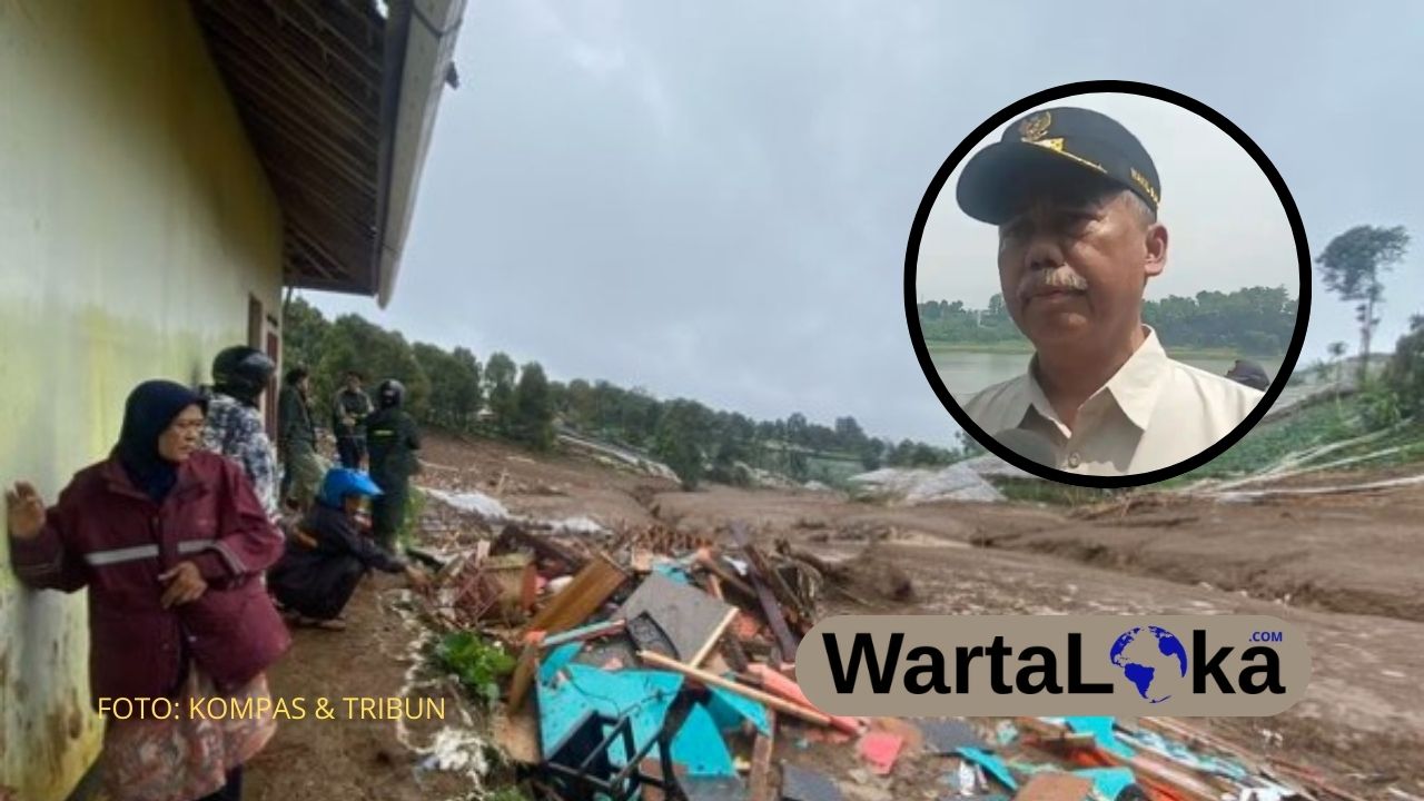 Longsor Terjang Cisarua KBB, Puluhan Rumah Hancur dan Warga Masih Tertimbun