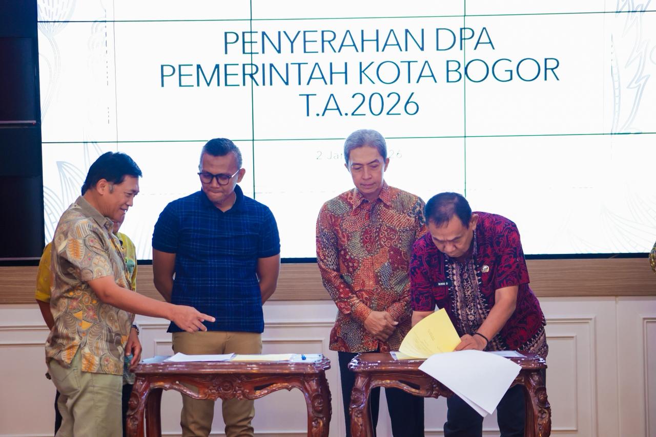 Dedie Rachim Serahkan DPA Kota Bogor 2026, Tekankan Integritas ASN