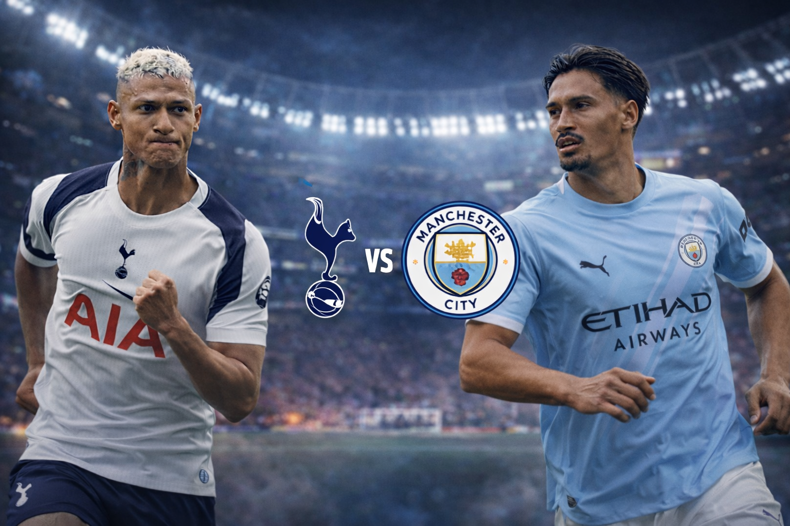 Prediksi Tottenham vs Man City pekan ke-24 Liga Inggris 2026, analisis kekuatan tim, susunan pemain, dan prediksi skor pertandingan seru ini.