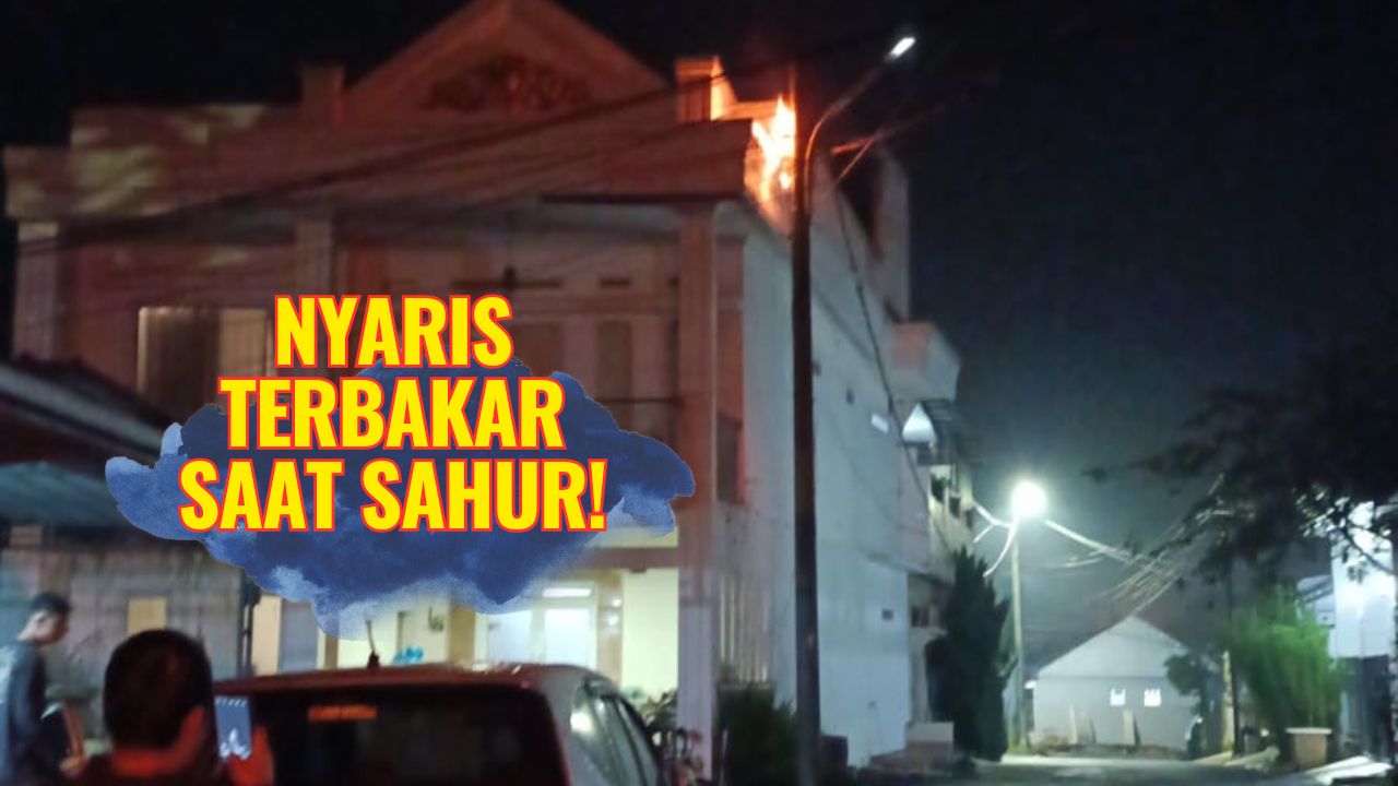 Trafo PJU Terbakar Saat Sahur di Bumikersanagara, Damkar Gerak Cepat Cegah Kebakaran Besar