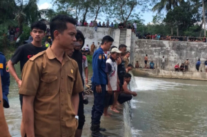 Bocah 8 Tahun Diduga Tenggelam di Bendungan Tangkolo Ciamis