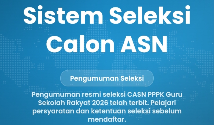 PPPK Sekolah Rakyat 2026 Resmi Dibuka, Kemensos Sediakan 5.127 Formasi