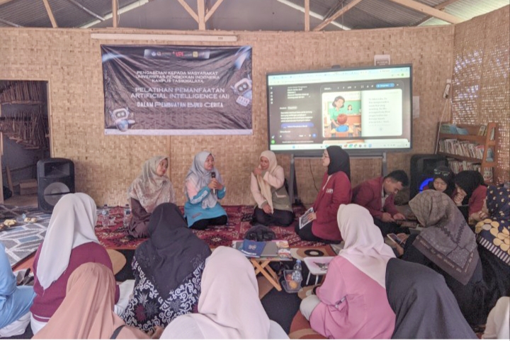 Puluhan Guru PAUD Antusias Ikuti Pelatihan AI untuk Membuat Buku Cerita Anak